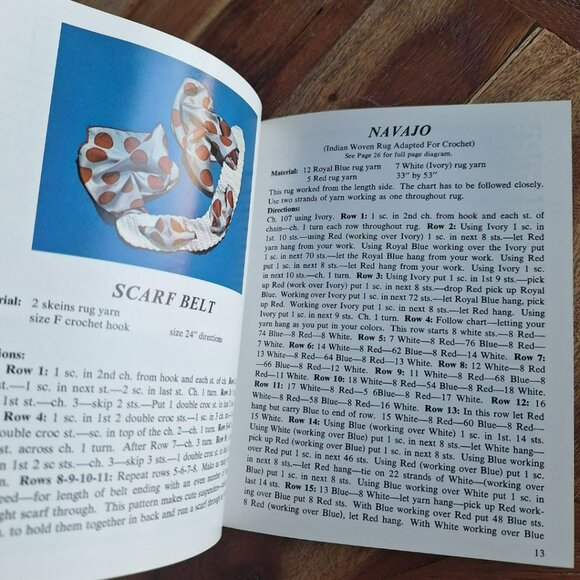 Woolworth Woolco Rug Yarns Booklet Volume 2 Apron Floor Covering Learn‎ Pattern - Picture 5 of 9